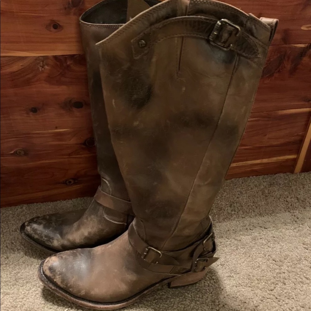 LIBERTY Black Riding Boots 9 M